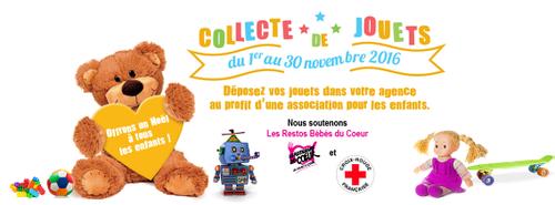 Collecte de jouets Century 21 Call Home Morzine