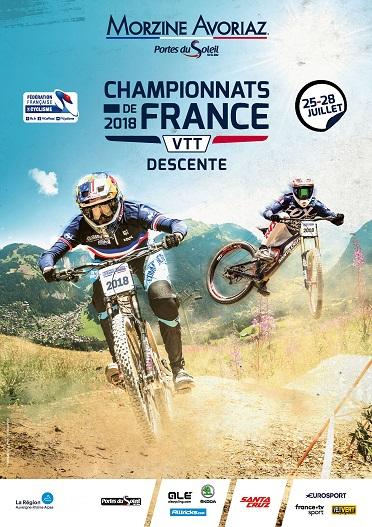 Championnats France VTT Descente Morzine