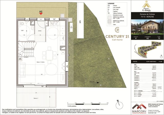 maison à vendre - 5 pièces - 118.16 m2 - MORZINE - 74 - RHONE-ALPES - Century 21 Call Home