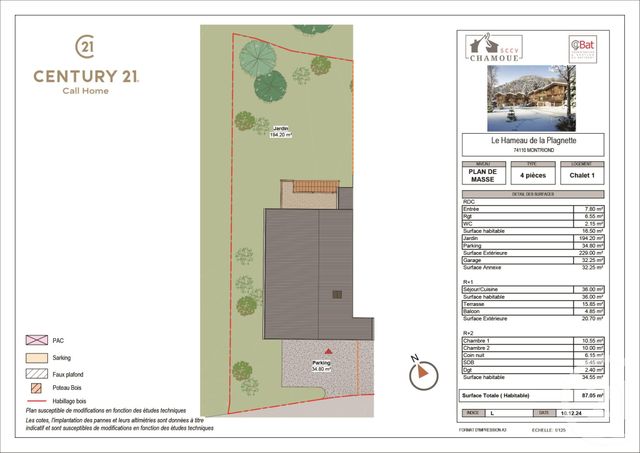 Afficher la photo en grand Appartement Triplex à vendre - 4 pièces - 87.05 m2 - MONTRIOND - 74 - RHONE-ALPES - Century 21 Call Home