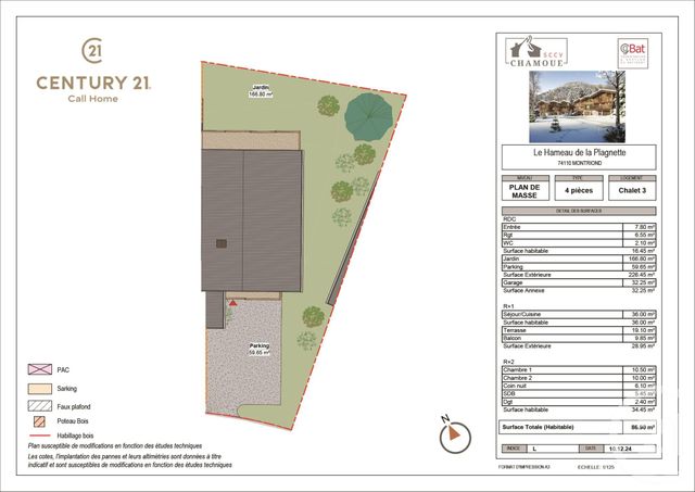 Appartement Triplex à vendre - 4 pièces - 86.9 m2 - MONTRIOND - 74 - RHONE-ALPES - Century 21 Call Home