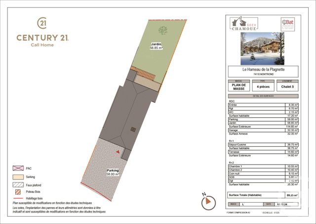 Appartement Triplex à vendre - 4 pièces - 89.25 m2 - MONTRIOND - 74 - RHONE-ALPES - Century 21 Call Home