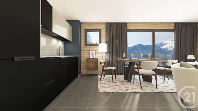 Appartement T3 à vendre - 3 pièces - 65.39 m2 - MONTRIOND - 74 - RHONE-ALPES - Century 21 Call Home