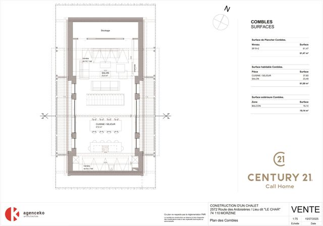 maison à vendre - 8 pièces - 203.0 m2 - MORZINE - 74 - RHONE-ALPES - Century 21 Call Home